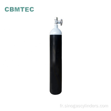 Cylindres en acier transparent à l&#39;oxygène médical à haute pression 10L